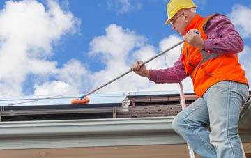 Hicks Gate soft wash roof cleaning